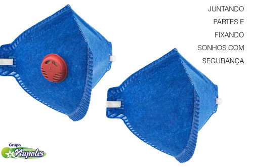 Máscaras para proteção respiratória