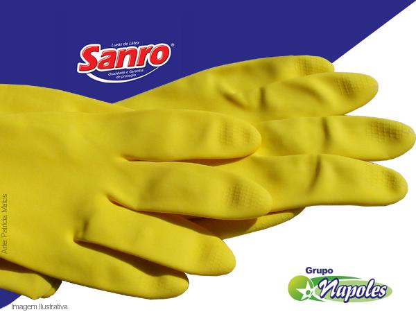 Detalhes do produto Luvas de Látex